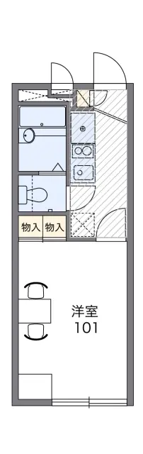 レオパレスベルフローラⅠ 1