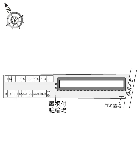 レオパレスグリーンハイツ朝日 3