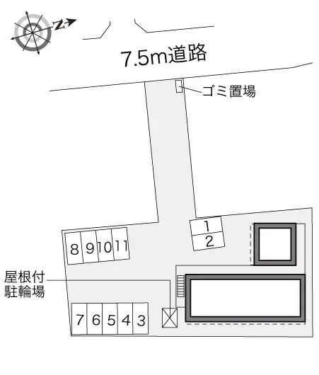 レオパレスアトリオ富岡 2