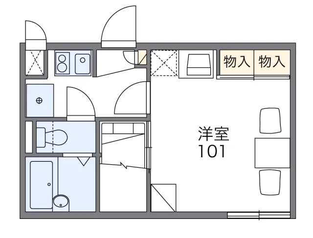 レオパレスＭａｈａｎａＣｒｅａ 1