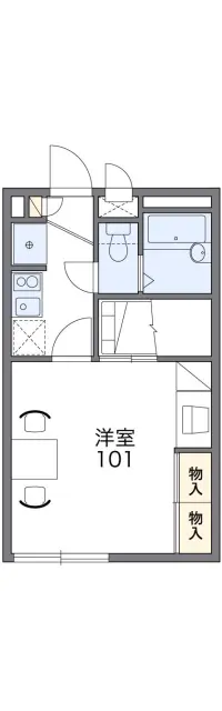 レオパレスウィルほたる野 1