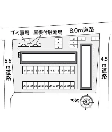 レオパレスマリンコート鹿嶋 2