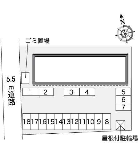 レオパレスフローラ新町 4