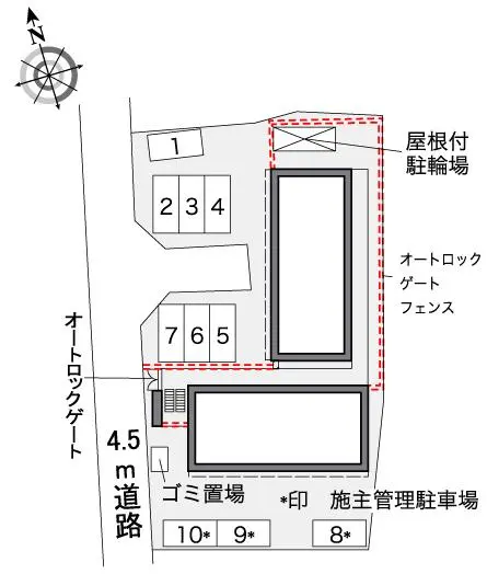 レオパレスＶＩＡＬＡＣＴＥＡ 2