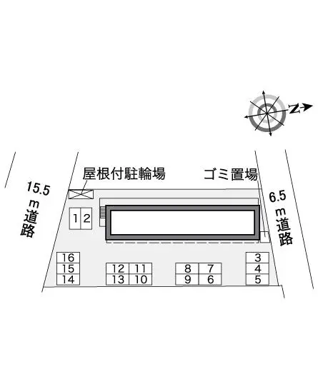 レオパレスコンフォールツクバ 2