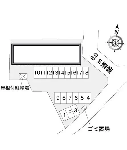 レオパレスグリーンハイツ南白土 2