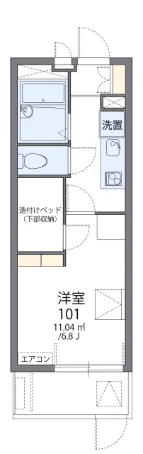 レオパレスミダスコート古曽部 1