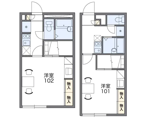 レオパレスリバーサイド桂木 1