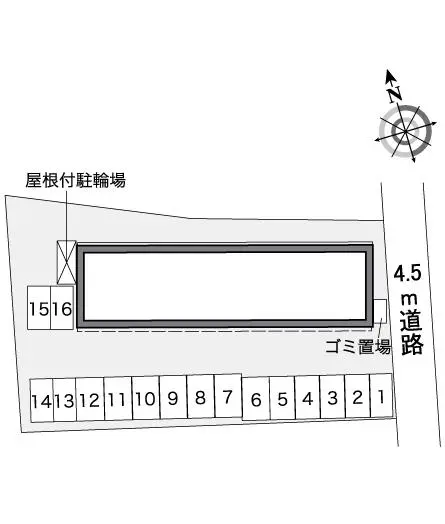 レオパレスエルブラウンⅡ 2