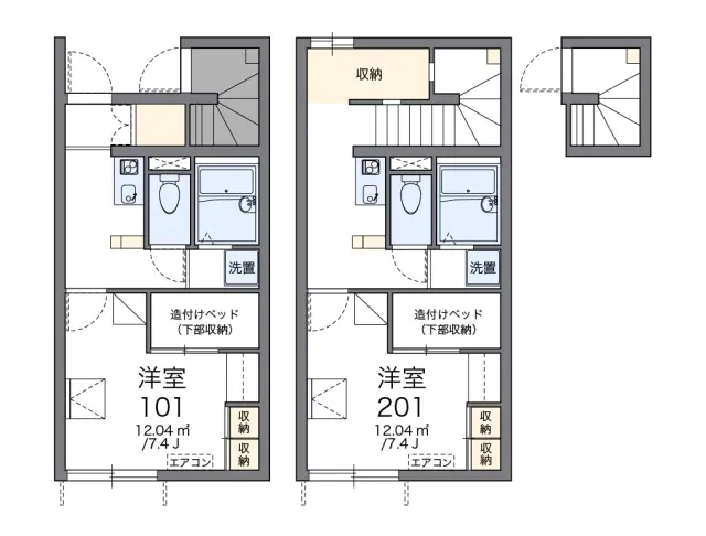 レオパレスプレシャス乙島 1