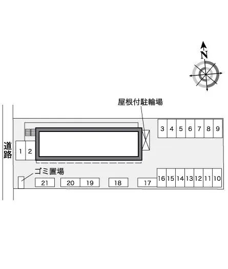 レオパレスエルドラド　新居 2