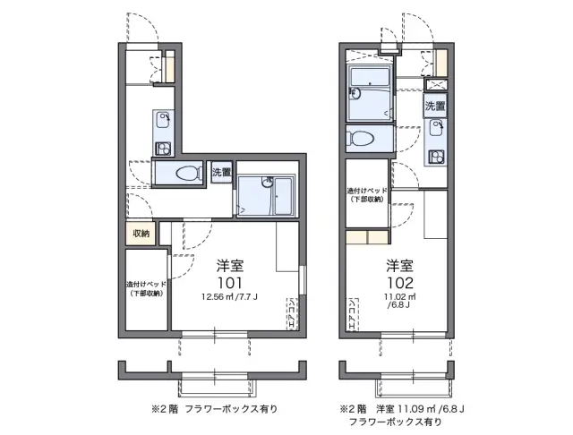 レオパレスプリマベーラ荻窪２ 1