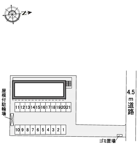 レオパレスプラムズⅢ 2