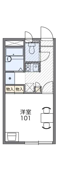 レオパレス楽来Ⅱ 1