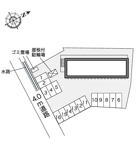 レオパレスプロスペリテＢ 2
