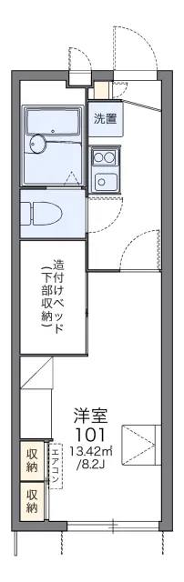 レオパレスクレインコート田中 1
