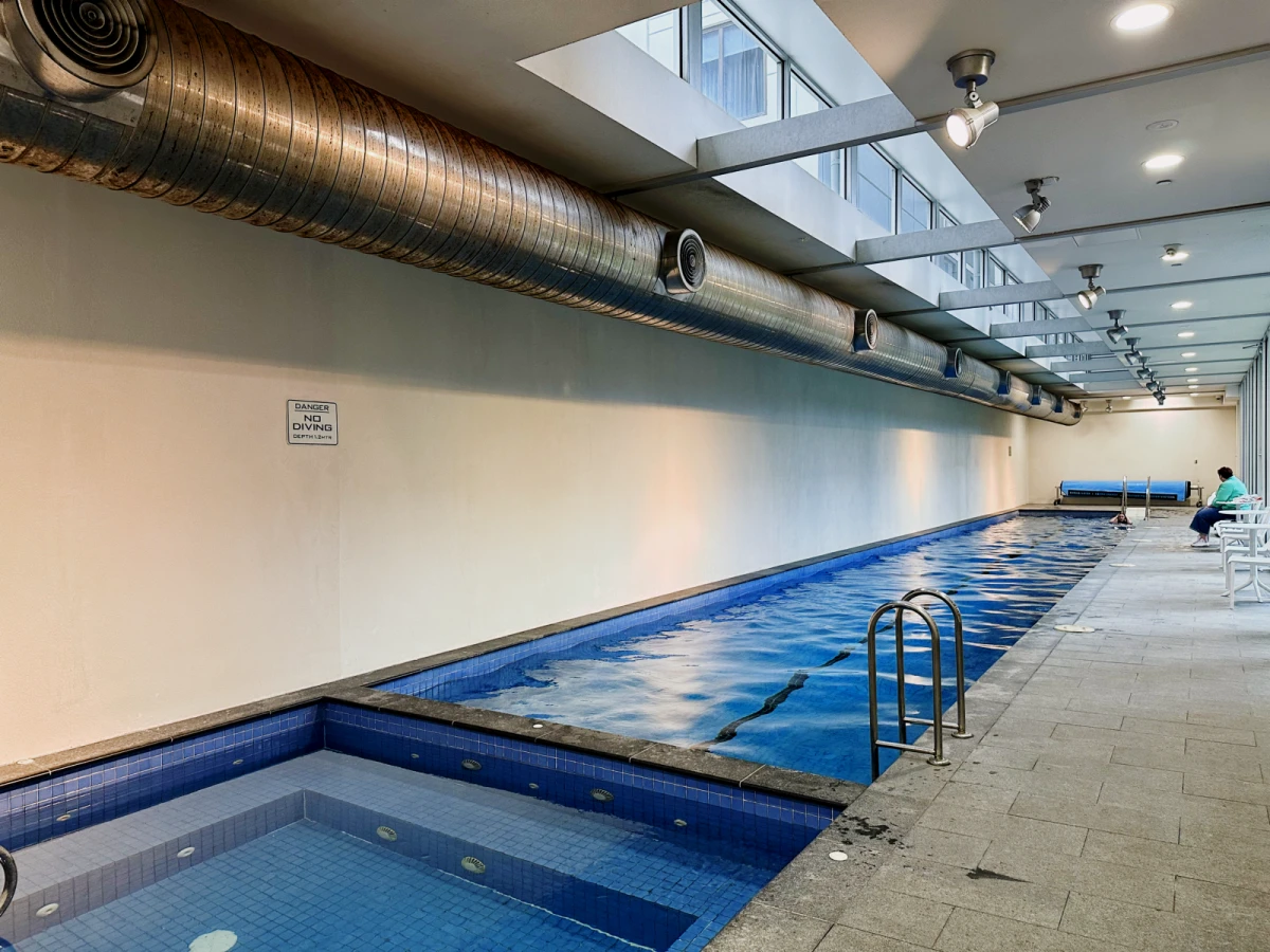 2301/483 Swanston St - alojamiento para estudiantes en Melbourne - piscina