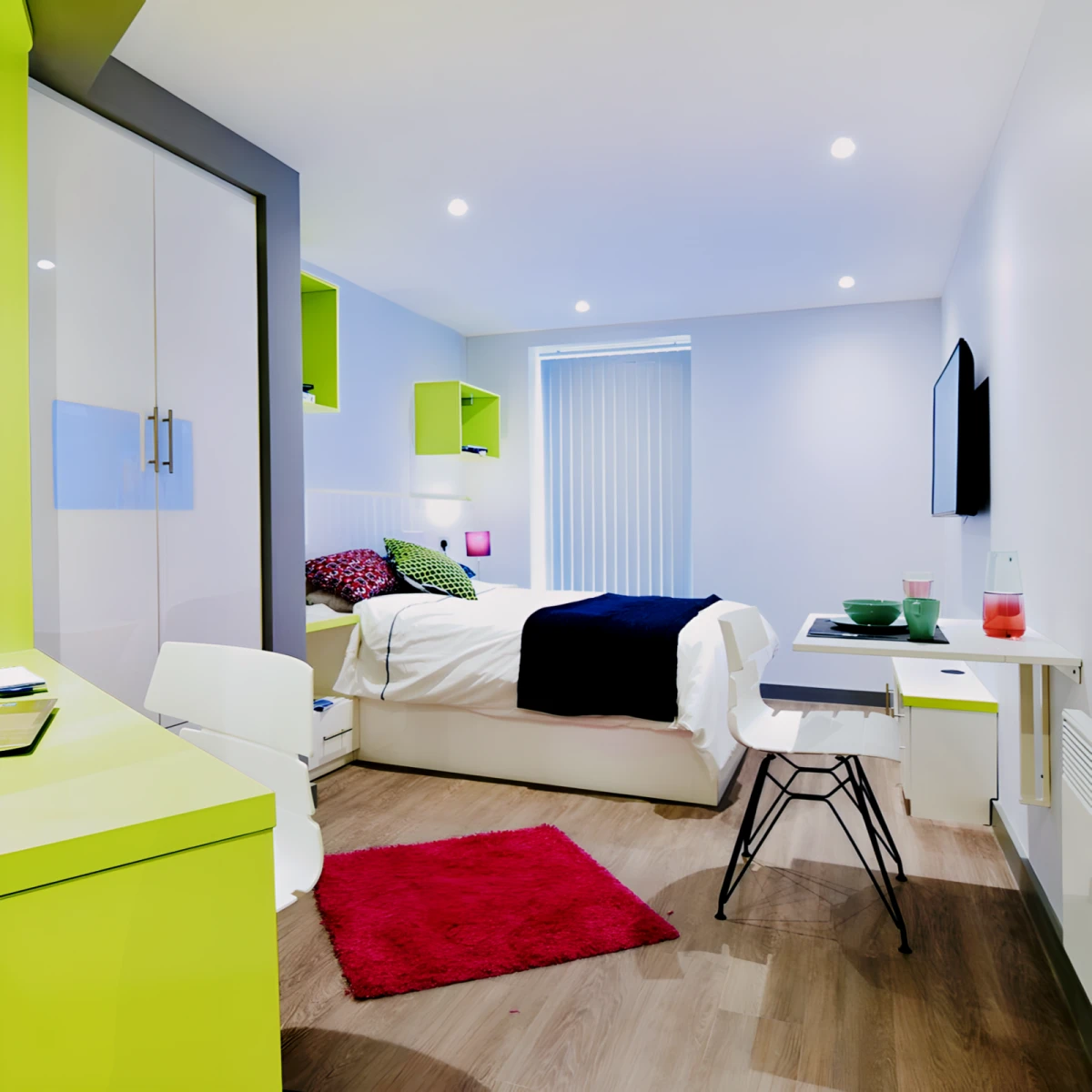 The Courtyard Block A - ที่พักนักศึกษาในฮัดเดอร์สฟิลด์