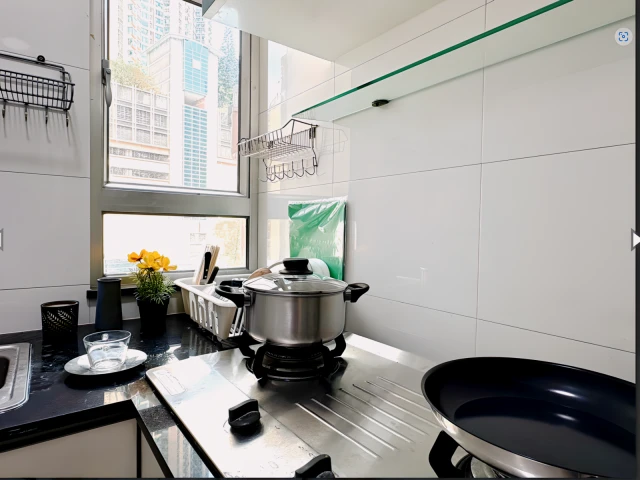 (HKUSG) Serviced apartment in Hiu Fai Building, University of Hong Kong (entire apartment for rent, 3 bedrooms, 1 bathroom, 3 people) 4