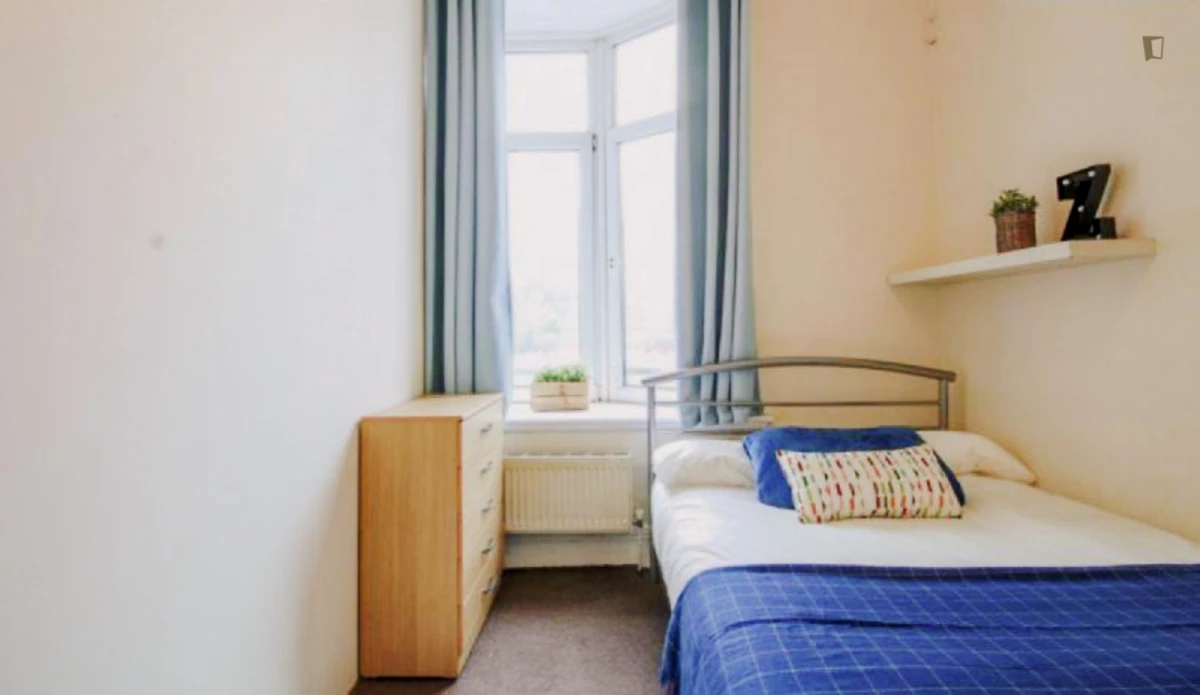 Bright double bedroom in a 9-bedroom flat, near Kilburn tube station - alojamiento para estudiantes en Londres