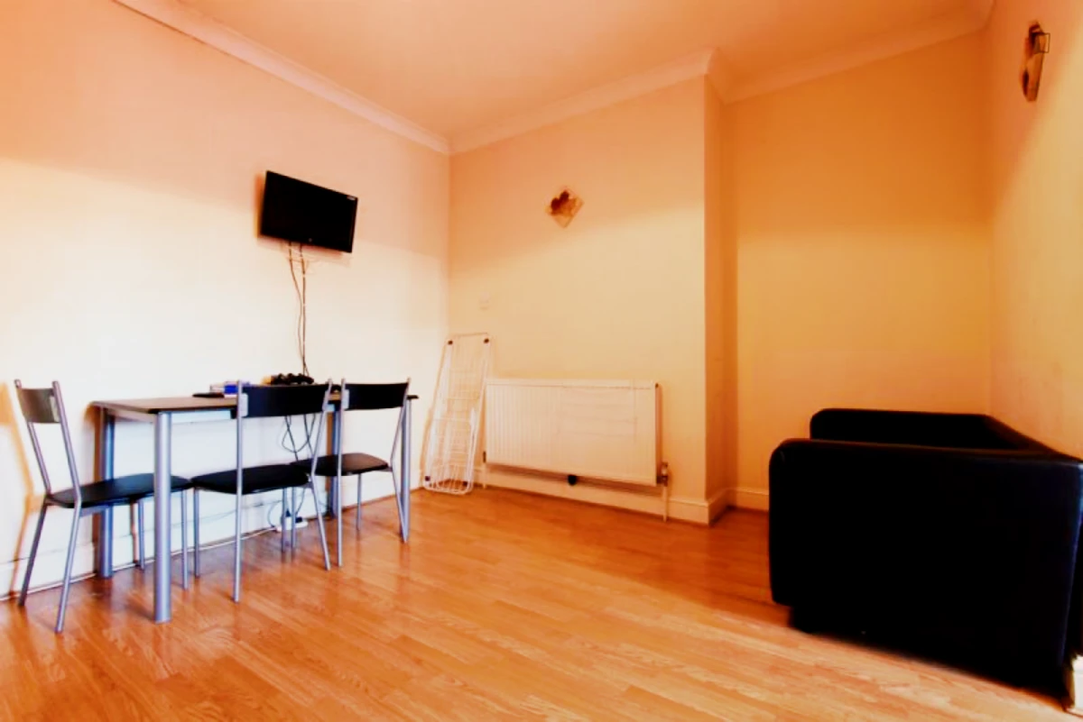 Cosy bedroom in 4-bedroom flat in London - London student accommodation