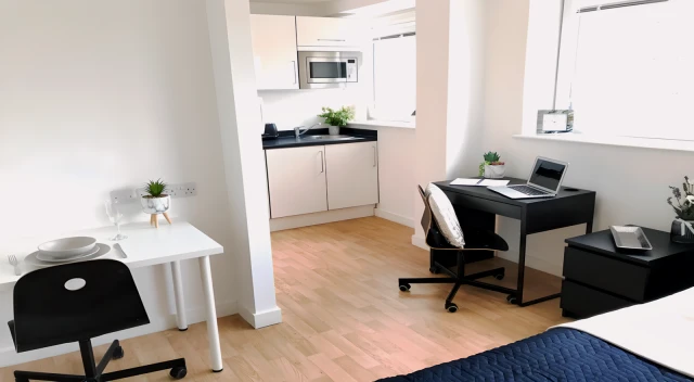Keele House - chỗ ở sinh viên tại Newcastle Andelehm - Top Floor Deluxe Studio