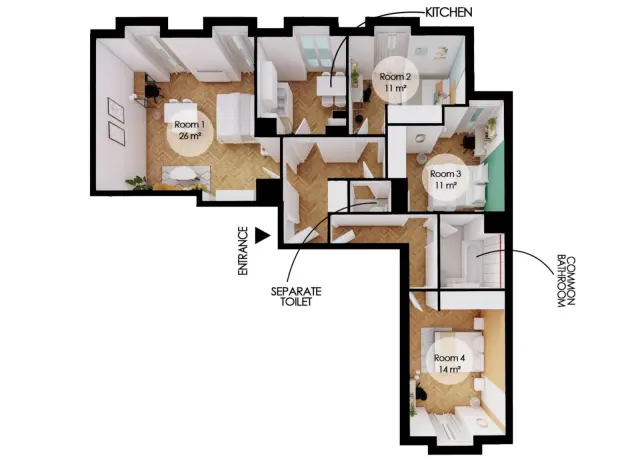 apartment in Saint Denis 0