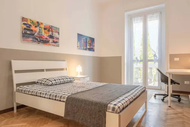VIALE ZARA 145 <br> SHARED ROOM D1 - Bed A 1