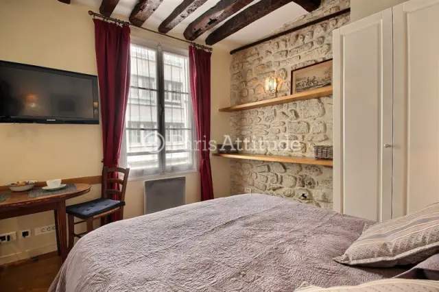 Rental Furnished Studio Apartment - 18m² - Ile Saint Louis - Paris 0