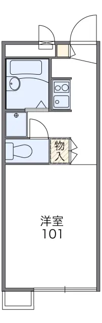 レオパレスウエストＩ 1