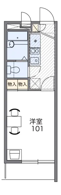 レオパレス荒崎 1