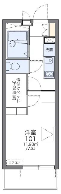 レオパレス田戸Ⅱ 1