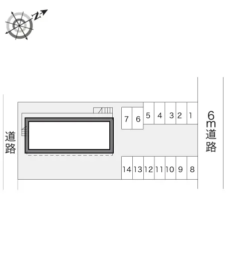 レオパレス粟津 2