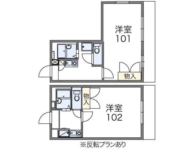 レオパレスプリマベーラⅡ 1