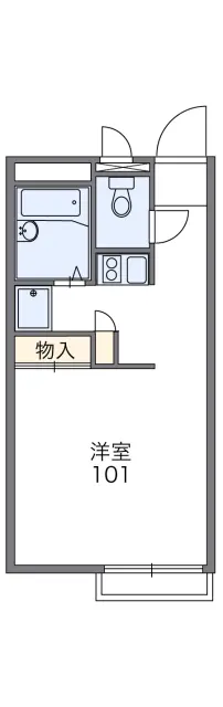 レオパレスグレースフジⅠ 1