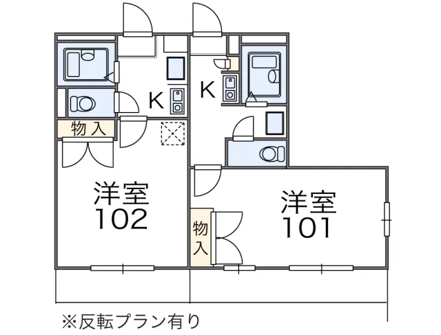 レオパレス二色の浜Ａ 1