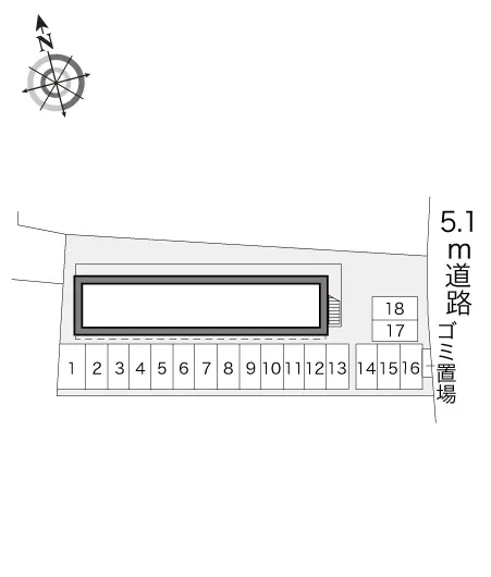 レオパレスクオーレⅡ 2