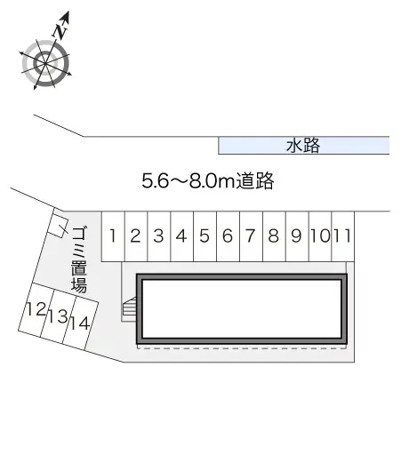 レオパレススカイドリーム - 우즈시 학생 숙소