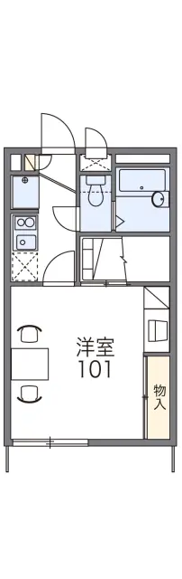 レオパレスＨＩすなやま 1