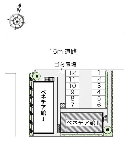 レオパレスベネチア館Ⅱ 2