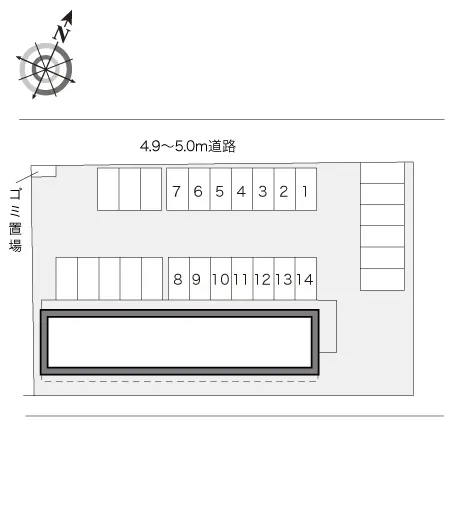 レオパレスソレイユ富益 2