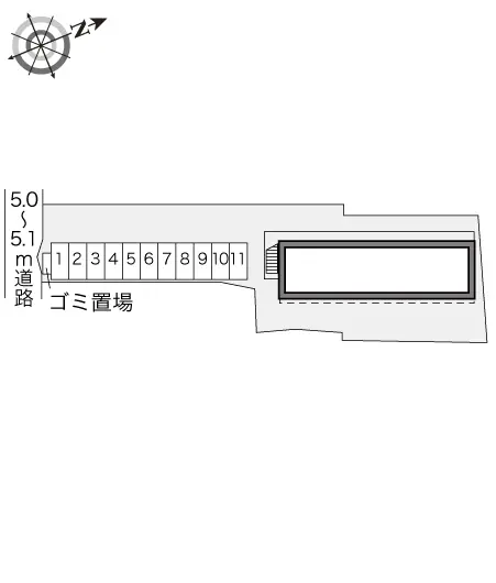 レオパレスルポ大聖寺 2