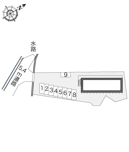 レオパレスヴィルヌーブⅡ 2