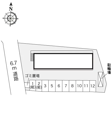 レオパレスラ・フォーレⅢ 2