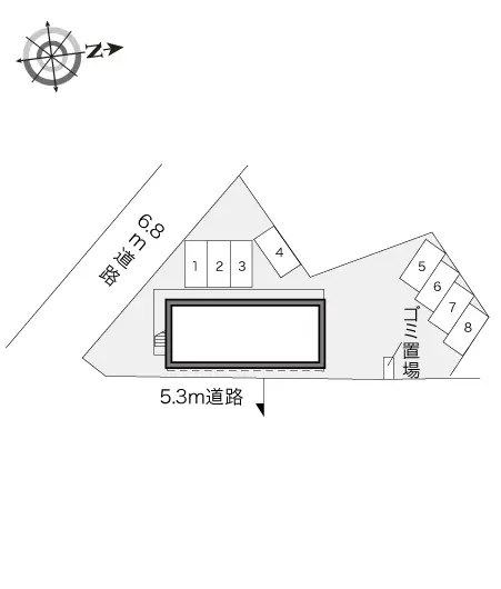 レオパレスコンフォート・Ｔ　Ⅱ 2