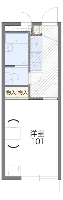 レオパレスマ　メゾン泉 1