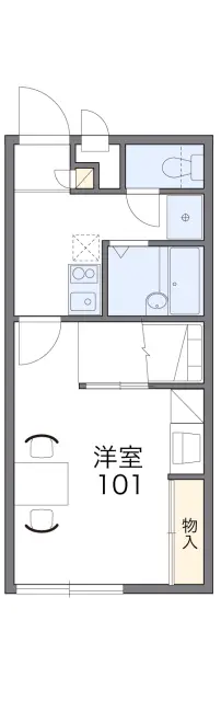 レオパレス追分台Ａ 1