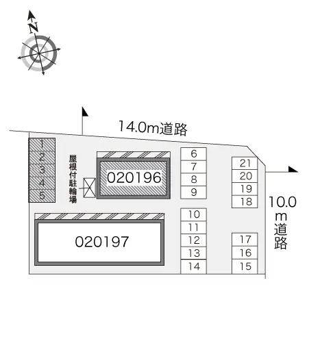 レオパレス中屋敷ルーン 2