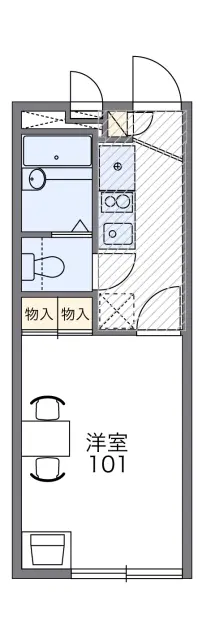 レオパレスアチェリ 1