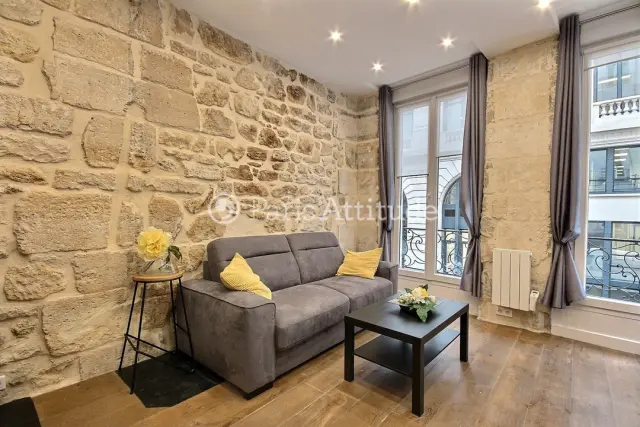 Rental Furnished Studio Apartment - 26m² - Bonne Nouvelle - Paris 2